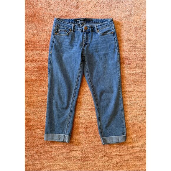 Jordache Denim - Jordache Skinny Stretch Crop Jeans Size 6 Blue Denim